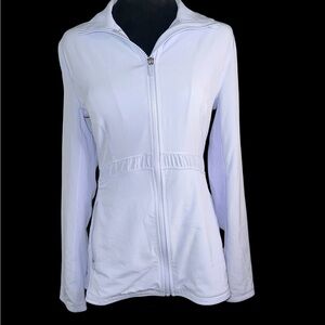 Lululemon Women’s Lavender Zip-Front Bomber Jacket